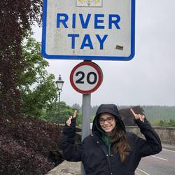 Stopped in Dunkeld and lo and behold!
