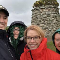 Groupie at Culloden