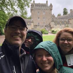 Cawdor castle, down the road from Culloden