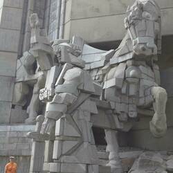 Inside the Founders of the Bulgarian State Monument