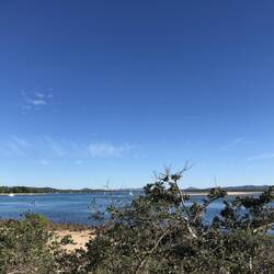 View to Middle Island; 1770