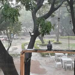 Auch in Tamarindo ließ der Regen nur wenig nach