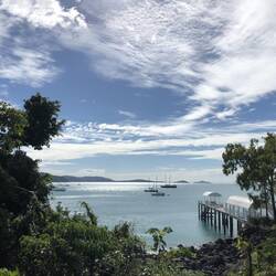 from Pathway Lookout; Airlie Beach