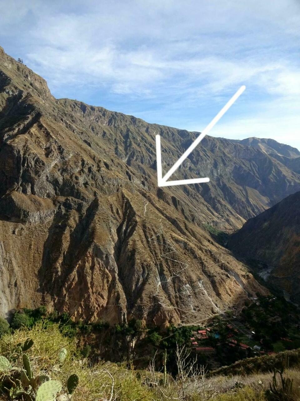 An der Stelle dachten wir 'fast da'... es war nicht mal die Hälfte 😂