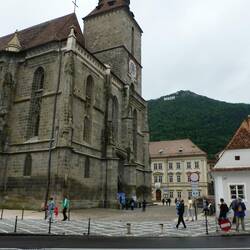 Brasov, Black Church and "Brasollywood" sign