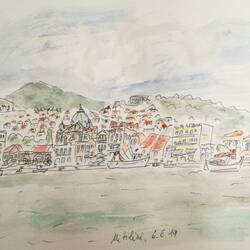 Hafenfront von Mytílini