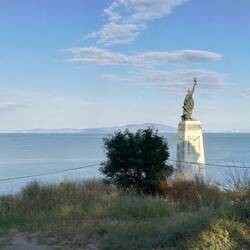 Freiheitsstatur zum Gedenken an 1. Weltkrieg (in D gegossen)