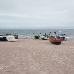 Wo ein Hafen fehlt, kommen die Schiffe an Land
