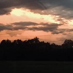 Sunset over Lafayette, Louisiana
