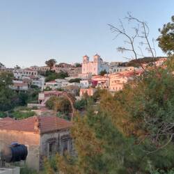 Inoussis im Abendlicht