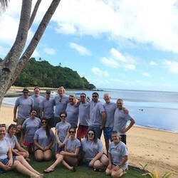 The Brumleys printed team tshirts for our trip