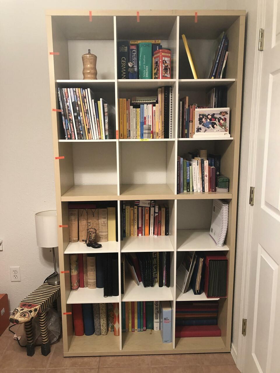 vorbereitet zum Packen