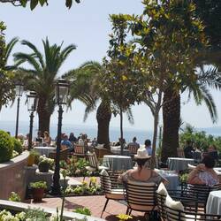 The main activity in beautiful Opatija is relaxing.