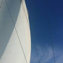 Verschleiß am Vorsegel