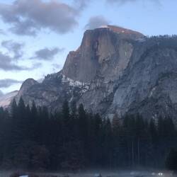 Half Dome in the late afternoon