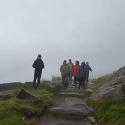 Enroute to the summit