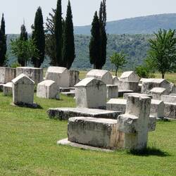 The necropolis outside of Stolac.