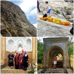 Fun on Suleiman-Too mountain