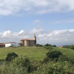 Windowless church -- very mysterious