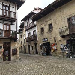 Santillana del Mar, a medieval town now overrun by tourists