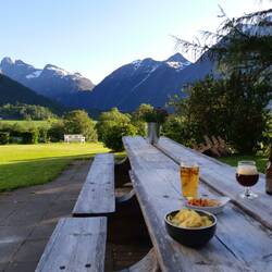 Le repas du soir dans un décor exceptionnel