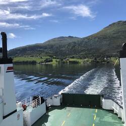 De puis un des ferries...