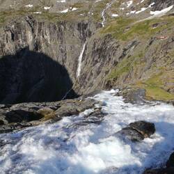 Début d'une des chutes