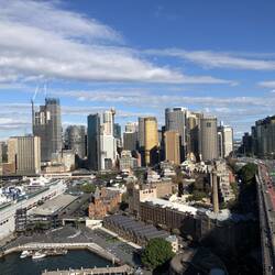 Skyline from Pylon Lookout; Sydney