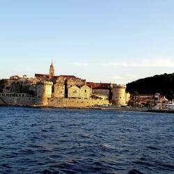 City walls from our boat ride.