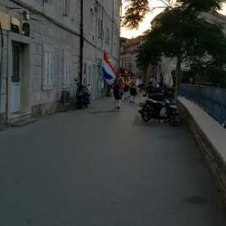 Moreska sword dancers. The actual dances are more exciting, but the costumes are cool!
