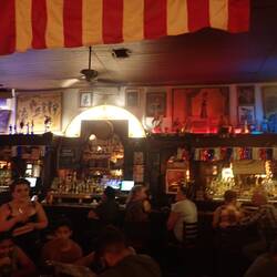 Inside Big Nosed Kate's Saloon