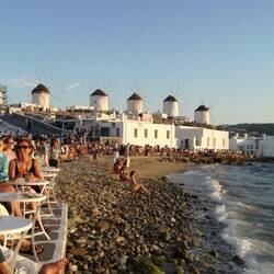 Das Markenzeichen von Mykonos