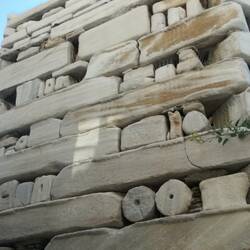 Im Reste des Forts wurde ein alter Tempel verbaut