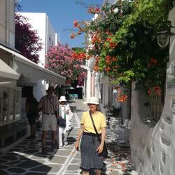 Auch in Paros schöne Gassen