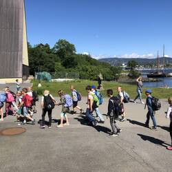 C'est visite de musée aujourd'hui...