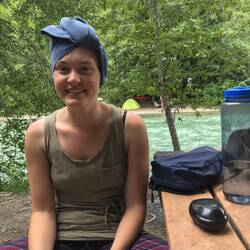 Glücklich mit frischem Kopf 😁