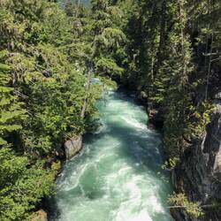 Blick von der Brücke