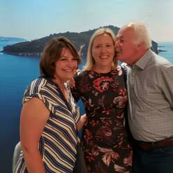 Our Rick Steves guide, Darija. She was fun but efficient. She managed to keep Dennis in line.