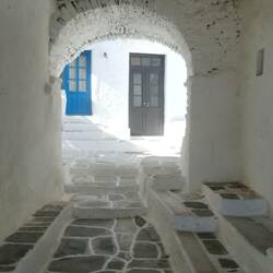 Enge Gassen zur besseren Verteidigung des Kastros