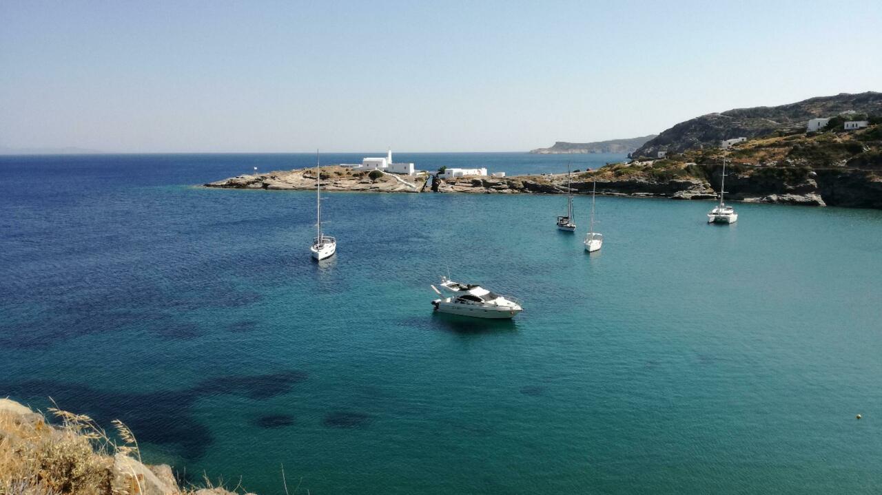 Blick über Ormos Fáros