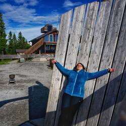 Gemütlich in der Sonne liegen 😉