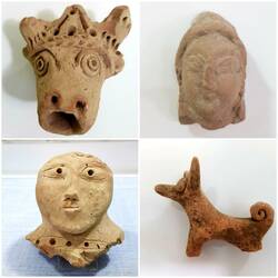 Terracotta statues 5th - 7th century