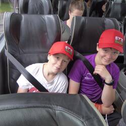 A bus ride from Wales to London