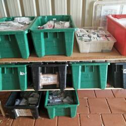 All the outstations drug tubs. People's medications