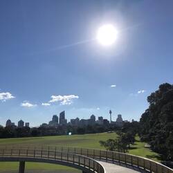 Skyline from Moore Park; Sydney