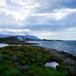Richtung Süden alles noch hell