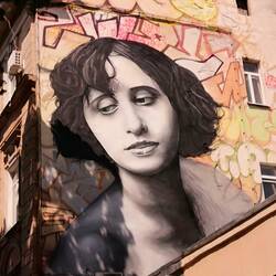 Grafittikunst in Tiflis