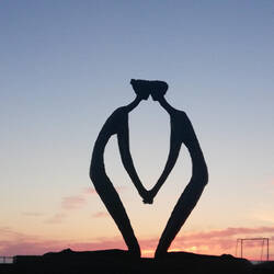 An Batumis Strandpromenade