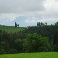 Alpen in Sicht!
