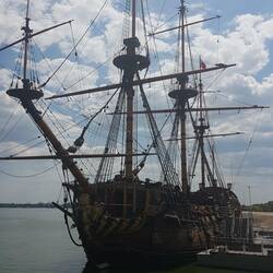 Nachbau des Flottenschiffes in Woronesch